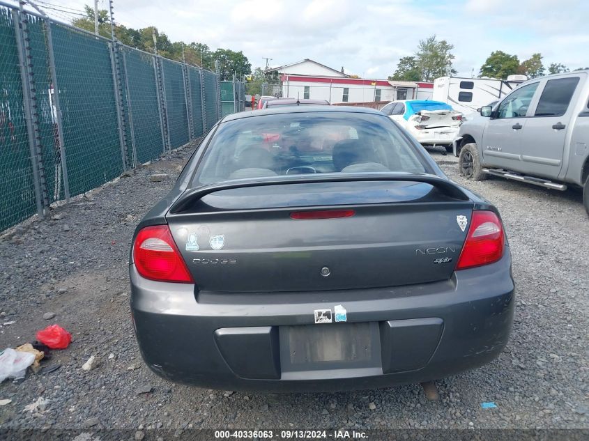 2003 Dodge Neon Sxt VIN: 1B3ES56C53D237418 Lot: 40336063