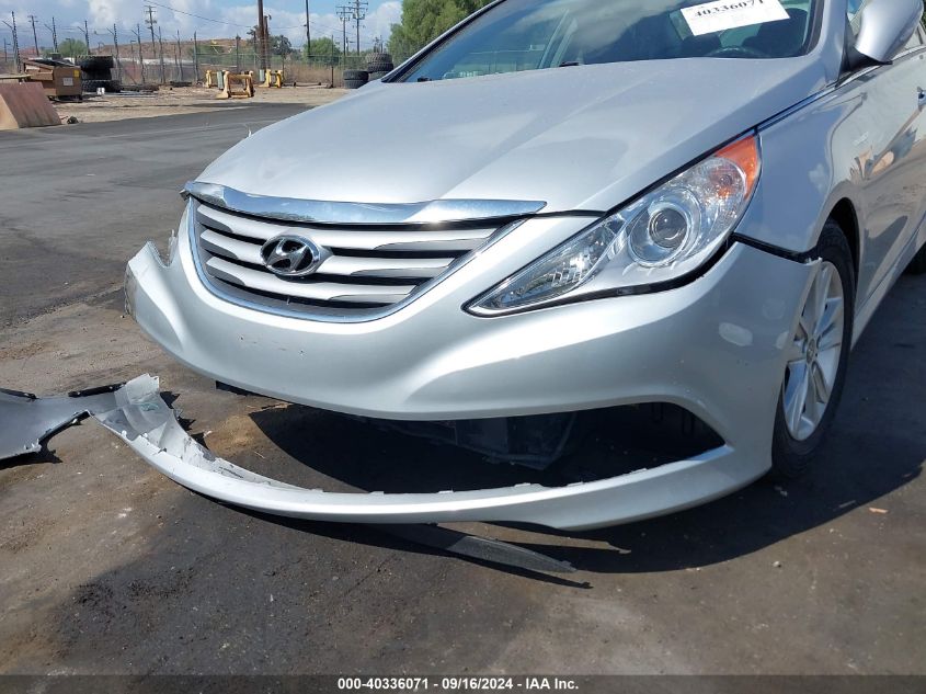 2014 Hyundai Sonata Gls VIN: 5NPEB4AC0EH943208 Lot: 40336071