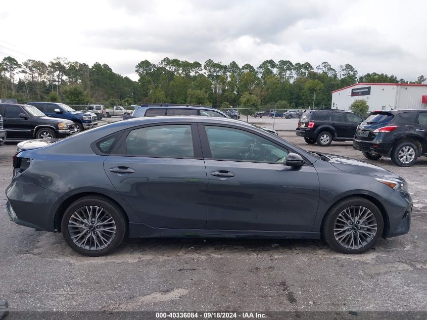 2022 Kia Forte Gt-Line VIN: 3KPF54AD2NE489083 Lot: 40336084