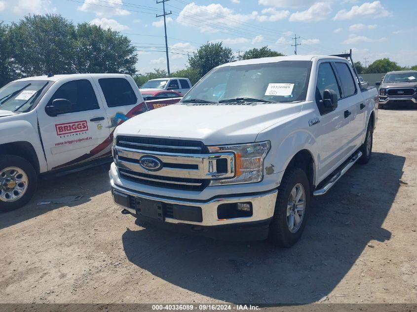 2018 Ford F150 Xlt VIN: 1FTEW1E57JKE18933 Lot: 40336089