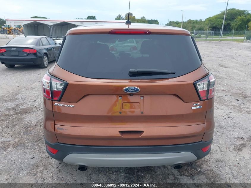 2017 FORD ESCAPE SE - 1FMCU9GD0HUC46139