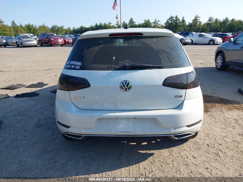 3VWG17AU0JM275711 2018 Volkswagen Golf Tsi S/Tsi Se