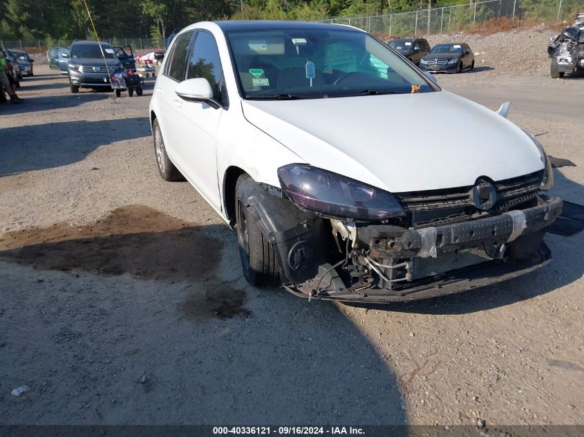 3VWG17AU0JM275711 2018 Volkswagen Golf Tsi S/Tsi Se