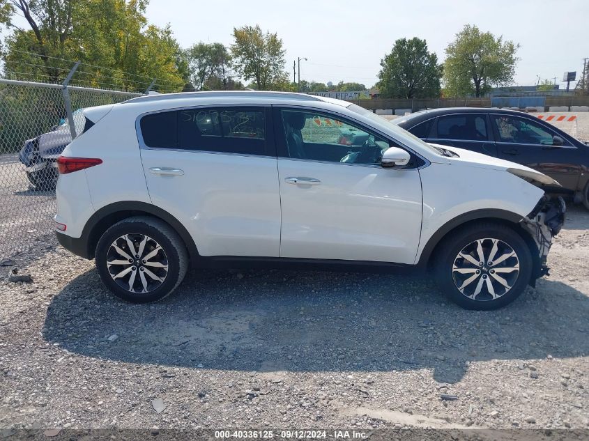 2018 Kia Sportage Ex VIN: KNDPN3AC5J7478501 Lot: 40336125