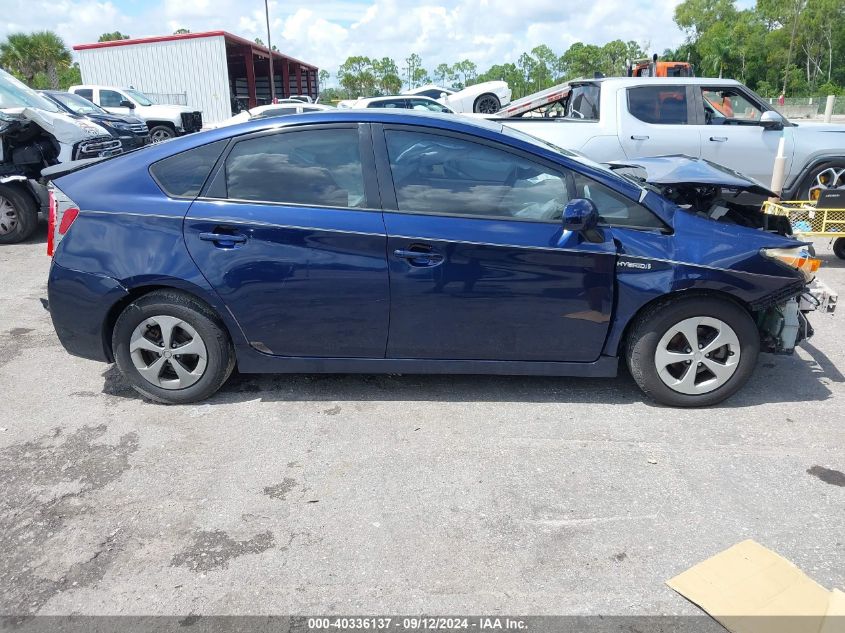 JTDKN3DU6D0345046 2013 Toyota Prius Three