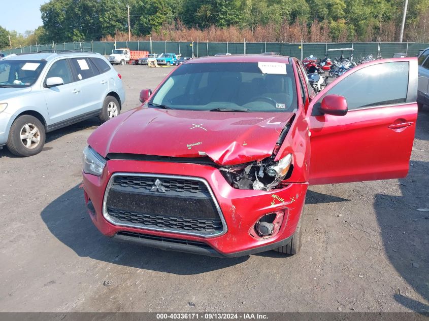 2014 Mitsubishi Outlander Sport Es VIN: 4A4AR3AU7EE003851 Lot: 40336171