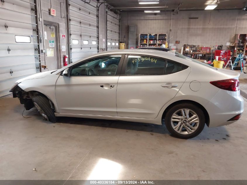 2019 Hyundai Elantra Sel VIN: 5NPD84LF7KH477595 Lot: 40336184