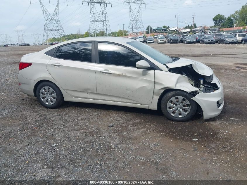 2017 Hyundai Accent Se VIN: KMHCT4AE5HU169243 Lot: 40336188