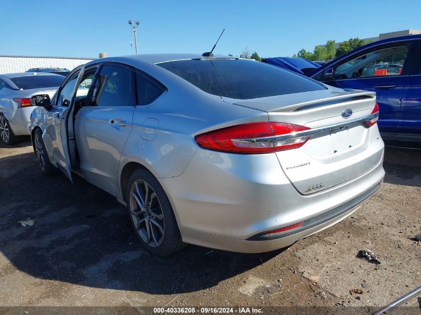 2017 FORD FUSION SE - 3FA6P0H76HR214810