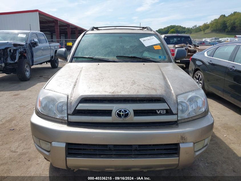 2003 Toyota 4Runner Sr5 V8 VIN: JTEBT14R830020124 Lot: 40336215