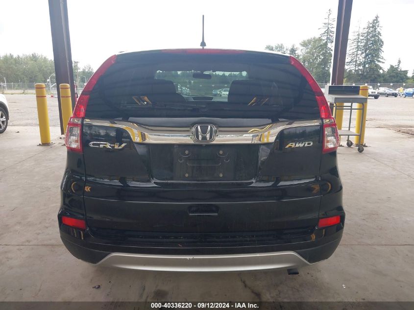 2016 HONDA CR-V EX - 2HKRM4H50GH133485