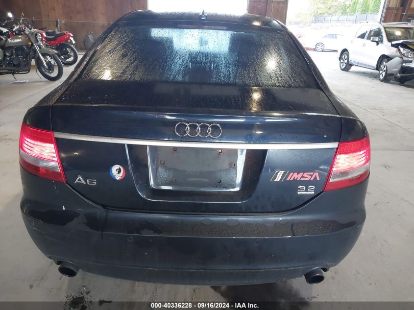 WAUDH74F38N169071 2008 Audi A6 3.2 Quattro