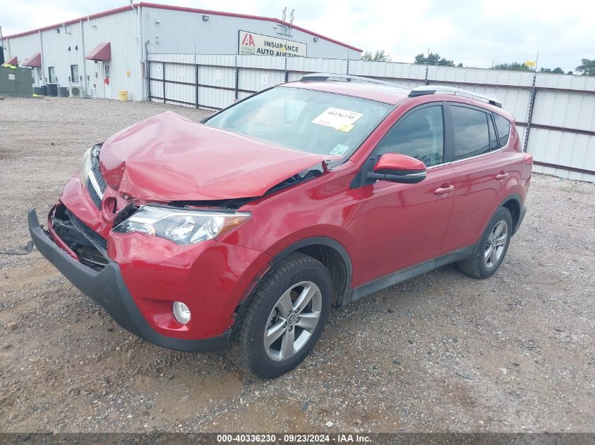 2T3WFREVXFW213463 2015 TOYOTA RAV 4 - Image 2