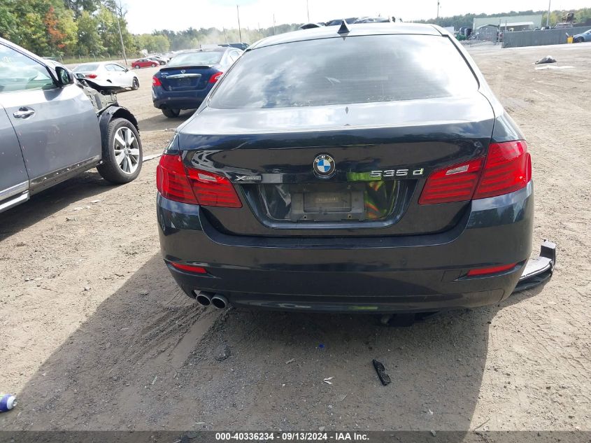 2014 BMW 535D xDrive VIN: WBAFV3C52ED686284 Lot: 40336234