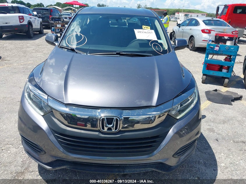 VIN 3CZRU5H39LM702157 2020 HONDA HR-V 2WD LX