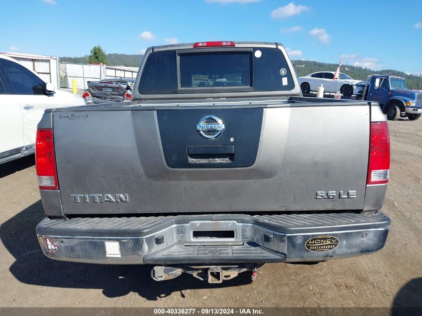 2007 Nissan Titan Xe/Se/Le VIN: 1N6AA07B37N243434 Lot: 40336277