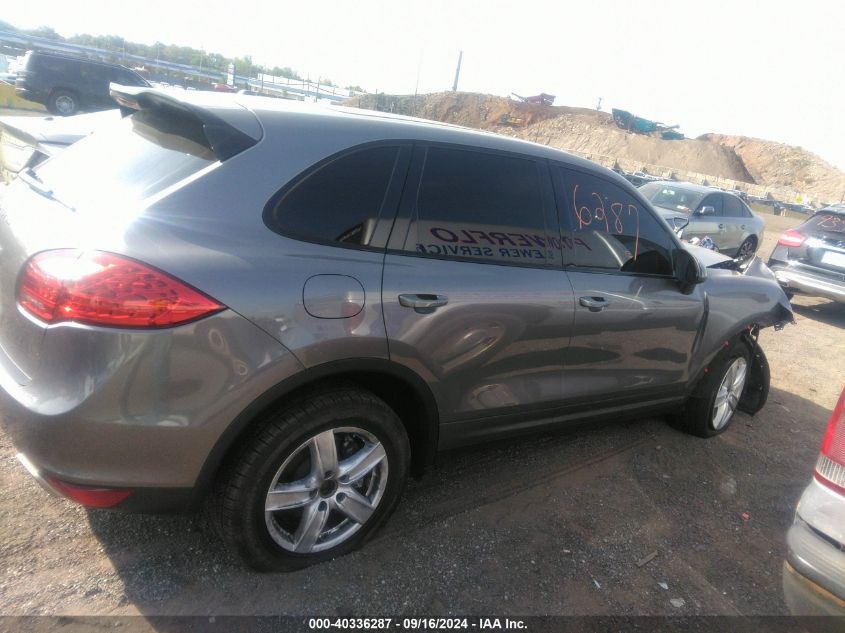 2013 Porsche Cayenne VIN: WP1AA2A29DLA10381 Lot: 40336287