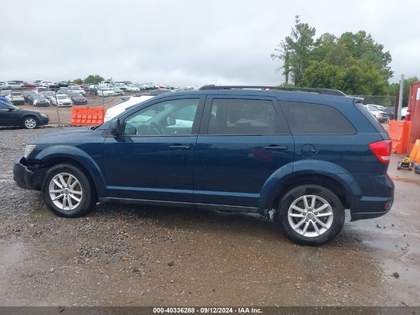 2013 Dodge Journey Sxt VIN: 3C4PDCBBXDT585875 Lot: 40336288