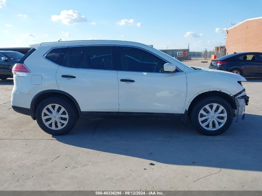 2016 Nissan Rogue S VIN: 5N1AT2MT1GC898964 Lot: 40336295