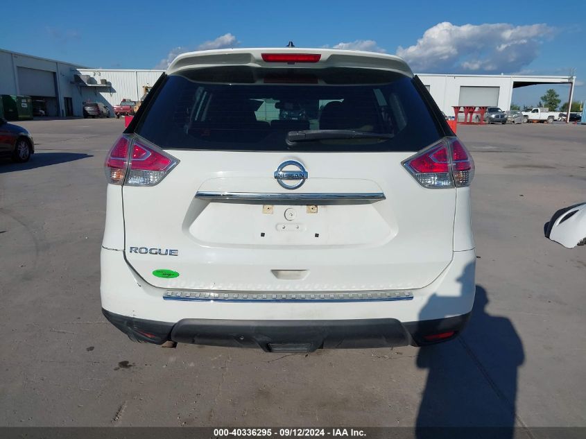 2016 Nissan Rogue S VIN: 5N1AT2MT1GC898964 Lot: 40336295