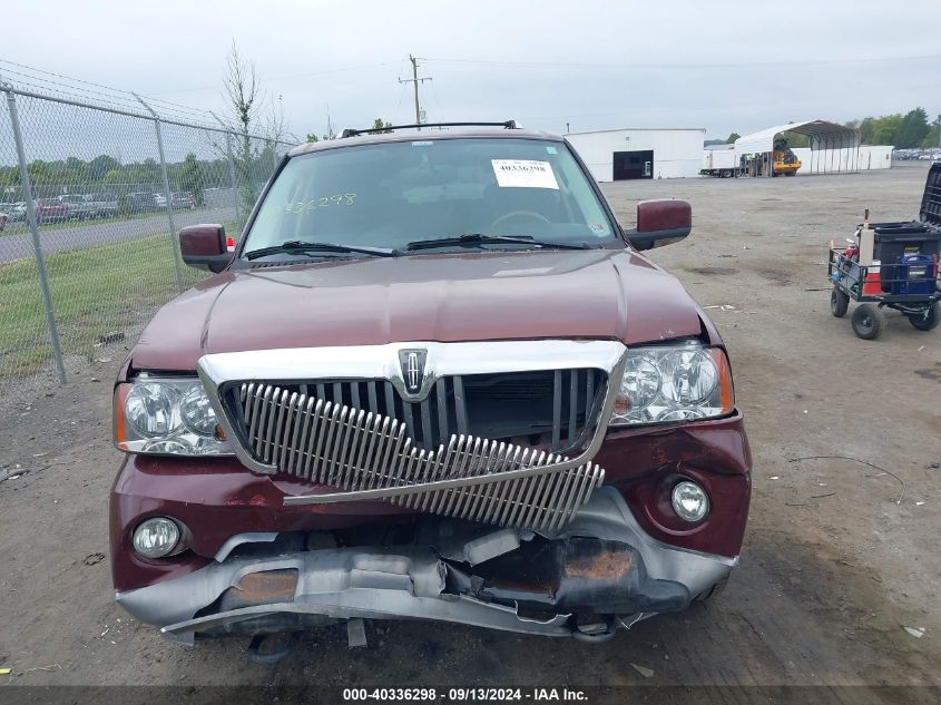 2003 Lincoln Navigator VIN: 5LMFU28R43LJ49844 Lot: 40336298