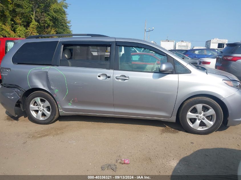 2011 Toyota Sienna Le VIN: 5TDKK3DC9BS042482 Lot: 40336321