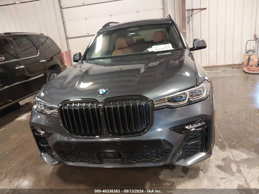 2022 BMW X7 M50I VIN: 5UXCX6C01N9K96364 Lot: 40336363