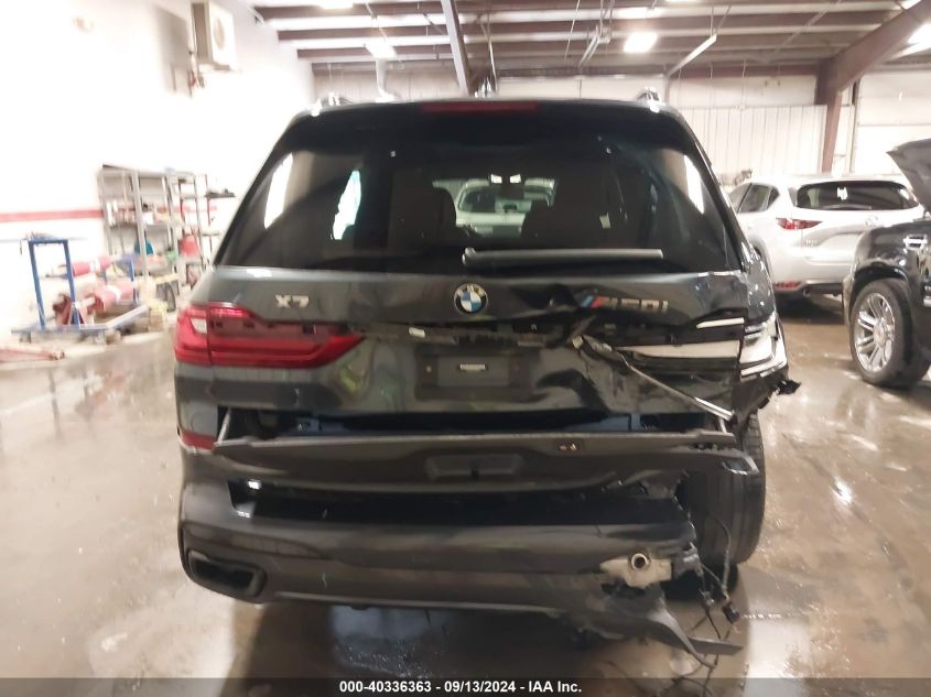 2022 BMW X7 M50I VIN: 5UXCX6C01N9K96364 Lot: 40336363