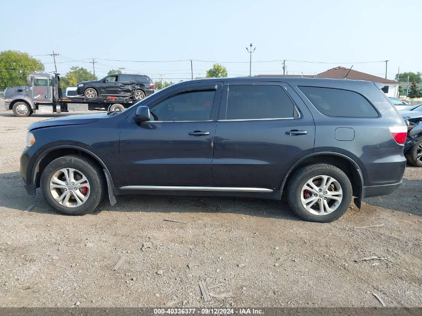 2013 Dodge Durango Sxt VIN: 1C4RDJAG2DC654161 Lot: 40336377