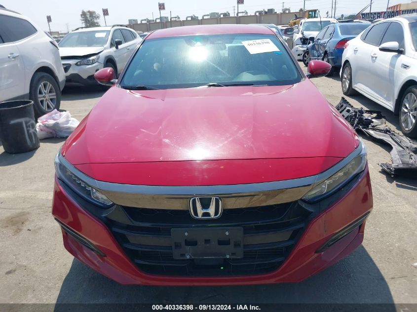 1HGCV1F30KA165521 2019 Honda Accord Sport