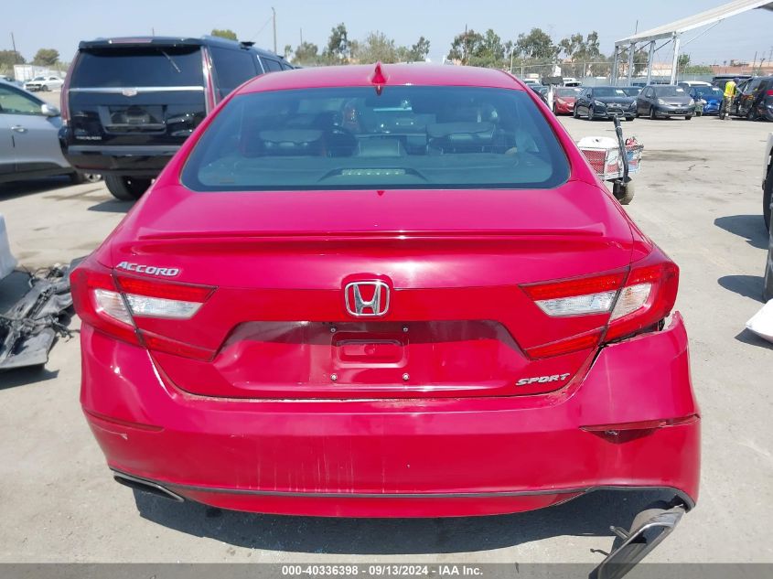 1HGCV1F30KA165521 2019 Honda Accord Sport