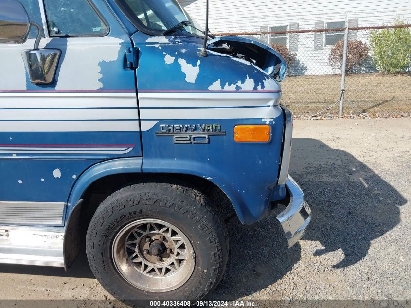 1991 Chevrolet G20 VIN: 1GBEG25K3M7124935 Lot: 40336408