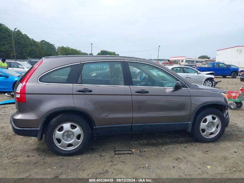 2009 Honda Cr-V Lx VIN: 3CZRE38389G702210 Lot: 40336439