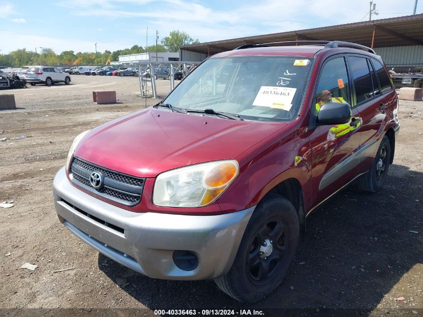 2004 Toyota Rav4 VIN: JTEHD20V240006818 Lot: 40336463