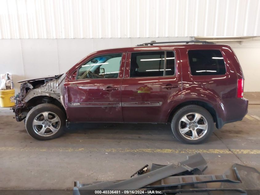 5FNYF4H52EB050643 2014 Honda Pilot Ex-L