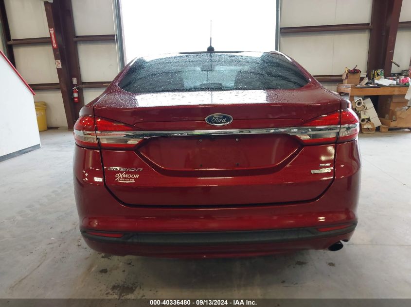 2017 Ford Fusion Se VIN: 3FA6P0HD8HR348286 Lot: 40336480