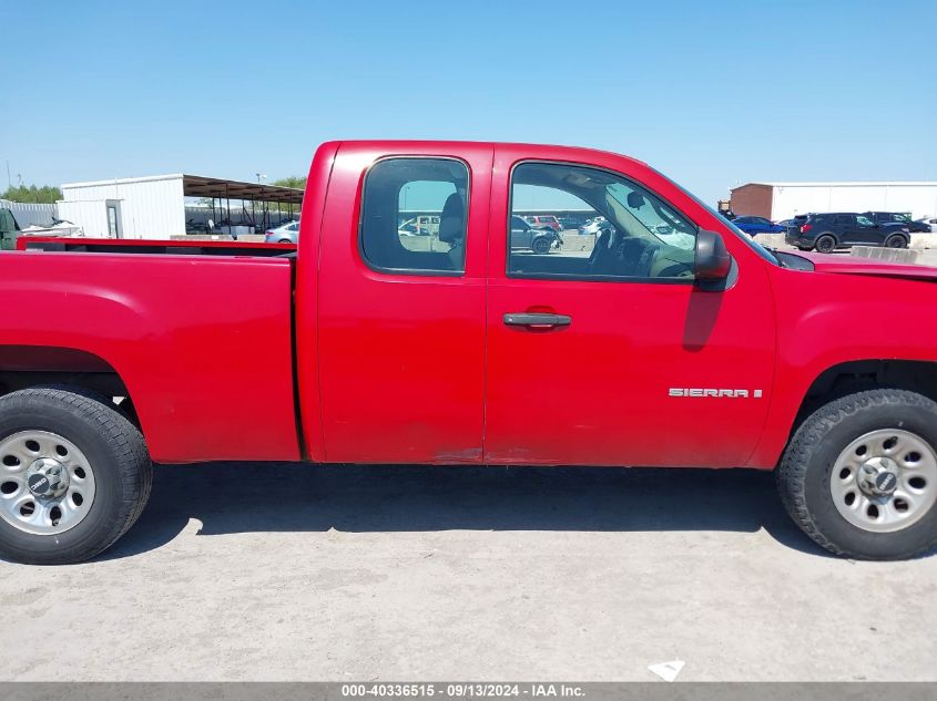 2007 GMC Sierra 1500 C1500 VIN: 1GTEC19C57Z539204 Lot: 40336515