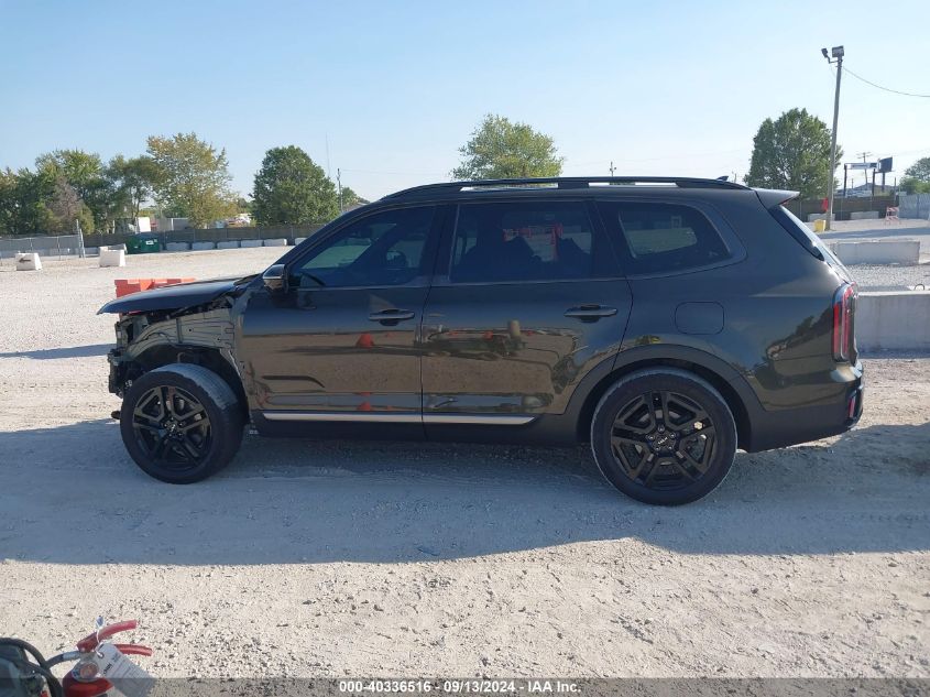 2023 Kia Telluride Sx X-Line VIN: 5XYP5DGC3PG346992 Lot: 40336516