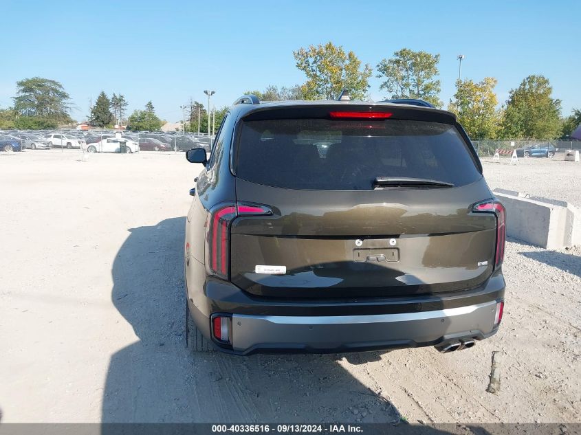 2023 Kia Telluride Sx X-Line VIN: 5XYP5DGC3PG346992 Lot: 40336516