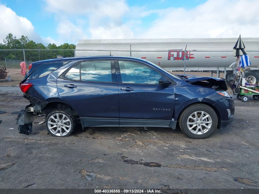 2018 Chevrolet Equinox Ls VIN: 3GNAXHEV5JS559189 Lot: 40336555