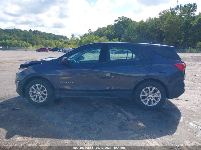 2018 Chevrolet Equinox Ls VIN: 3GNAXHEV5JS559189 Lot: 40336555