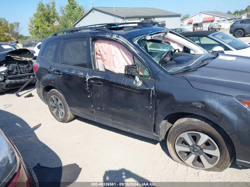 2017 Subaru Forester 2.5I Premium VIN: JF2SJAGC9HH593237 Lot: 40336561