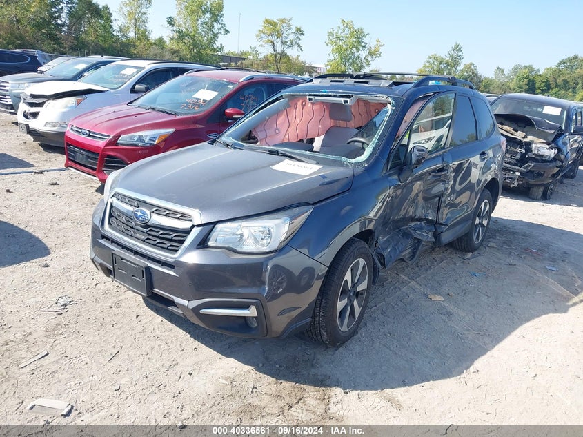 VIN JF2SJAGC9HH593237 2017 SUBARU FORESTER 2.5I PREMIUM