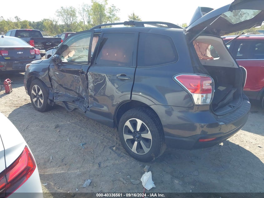 VIN JF2SJAGC9HH593237 2017 SUBARU FORESTER 2.5I PREMIUM
