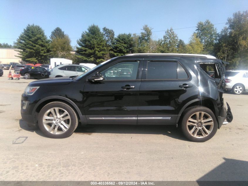 2017 Ford Explorer Xlt VIN: 1FM5K8D85HGA52768 Lot: 40336562