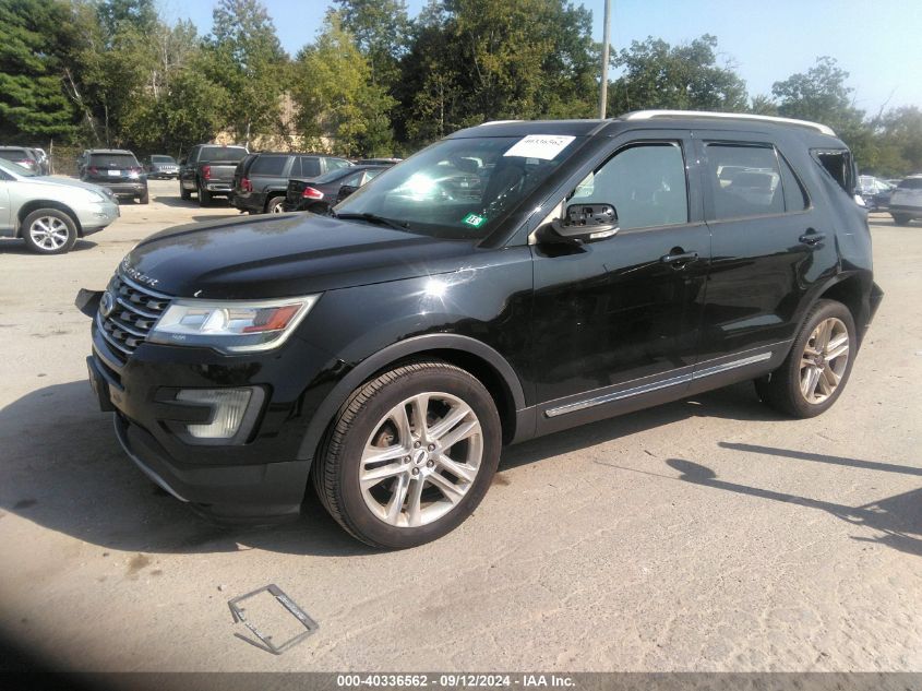 VIN 1FM5K8D85HGA52768 2017 Ford Explorer, Xlt no.2