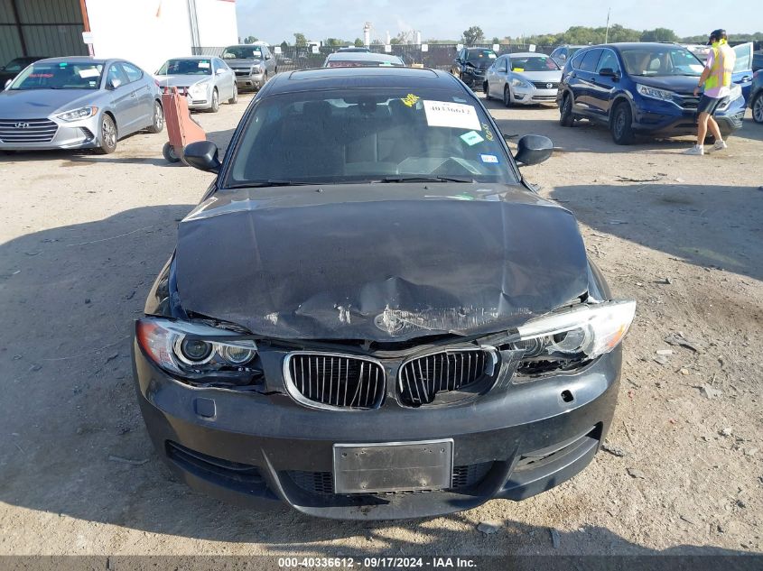 2012 BMW 135I VIN: WBAUC9C52CVM12168 Lot: 40336612