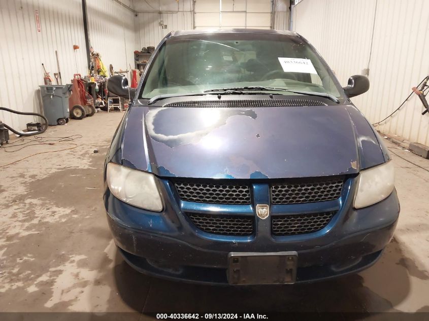 2003 Dodge Caravan Se VIN: 1D4GP25343B168986 Lot: 40336642