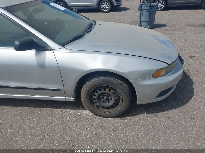 2003 Mitsubishi Galant De VIN: 4A3AA36G63E143501 Lot: 40336657