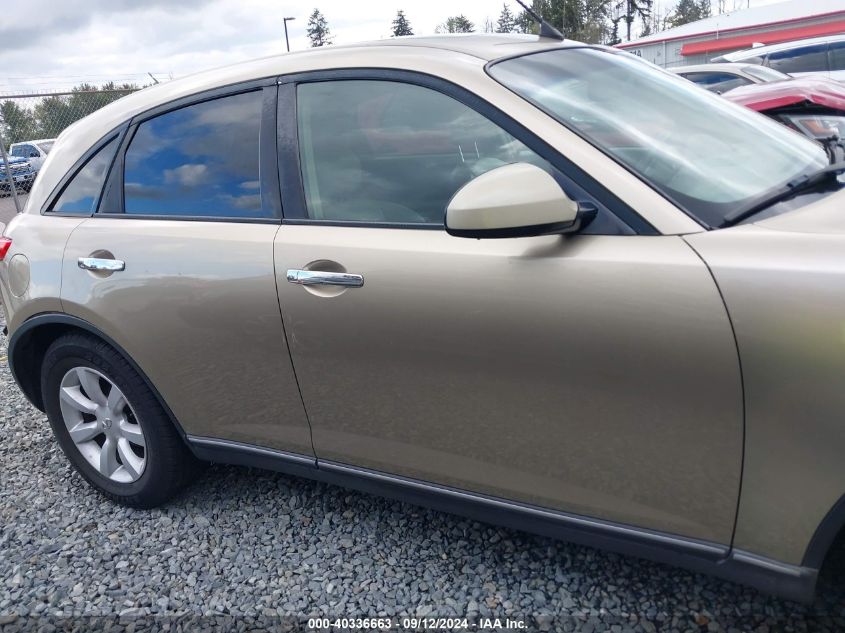 2003 Infiniti Fx35 VIN: JNRAS08W83X208274 Lot: 40336663